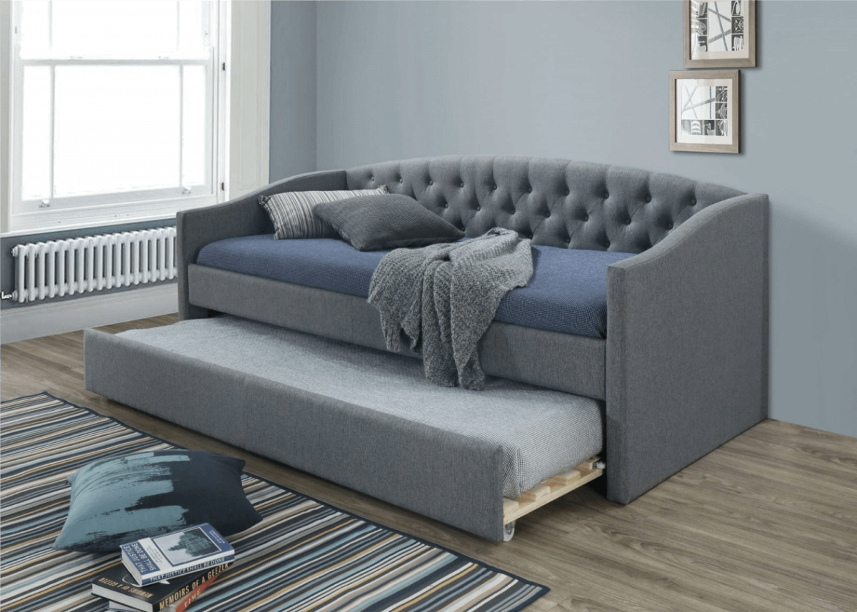 Signal кровать Signal Alessia (серый/дуб) 90/200