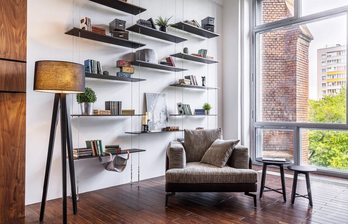 Стеллаж BP nhe, в стиле лофт