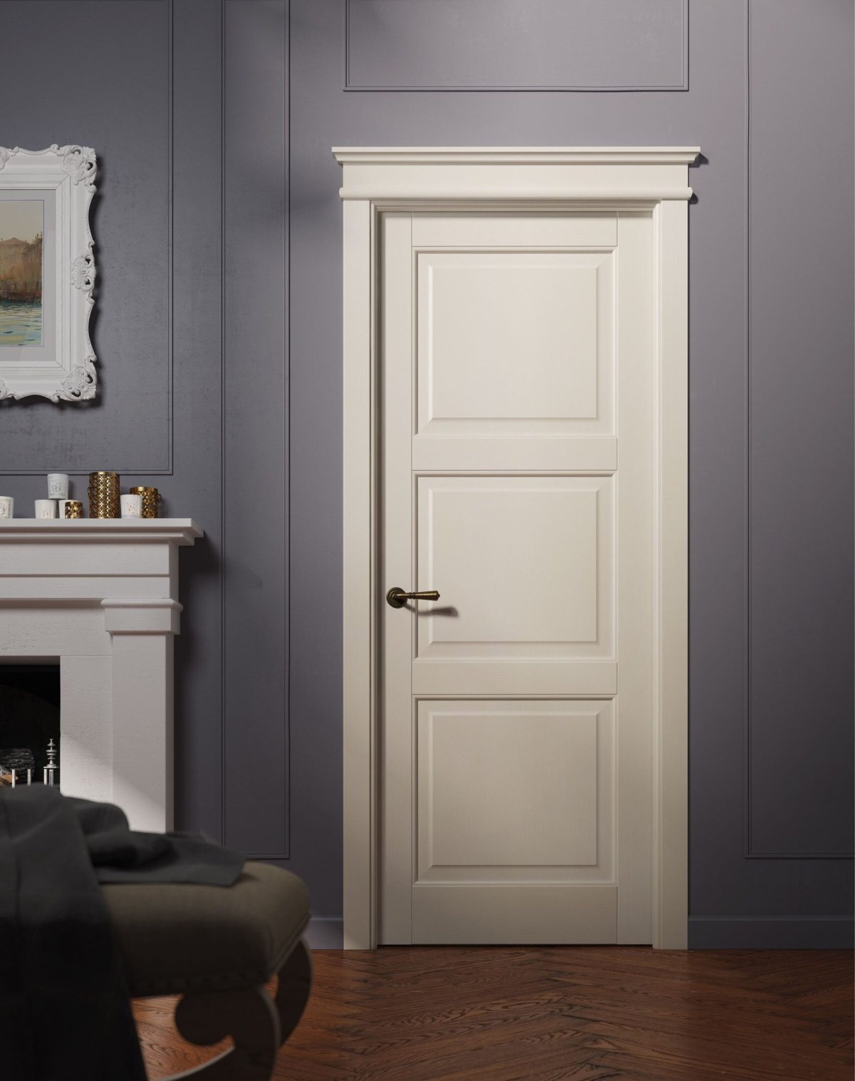 Волховец Галант белый в интерьере