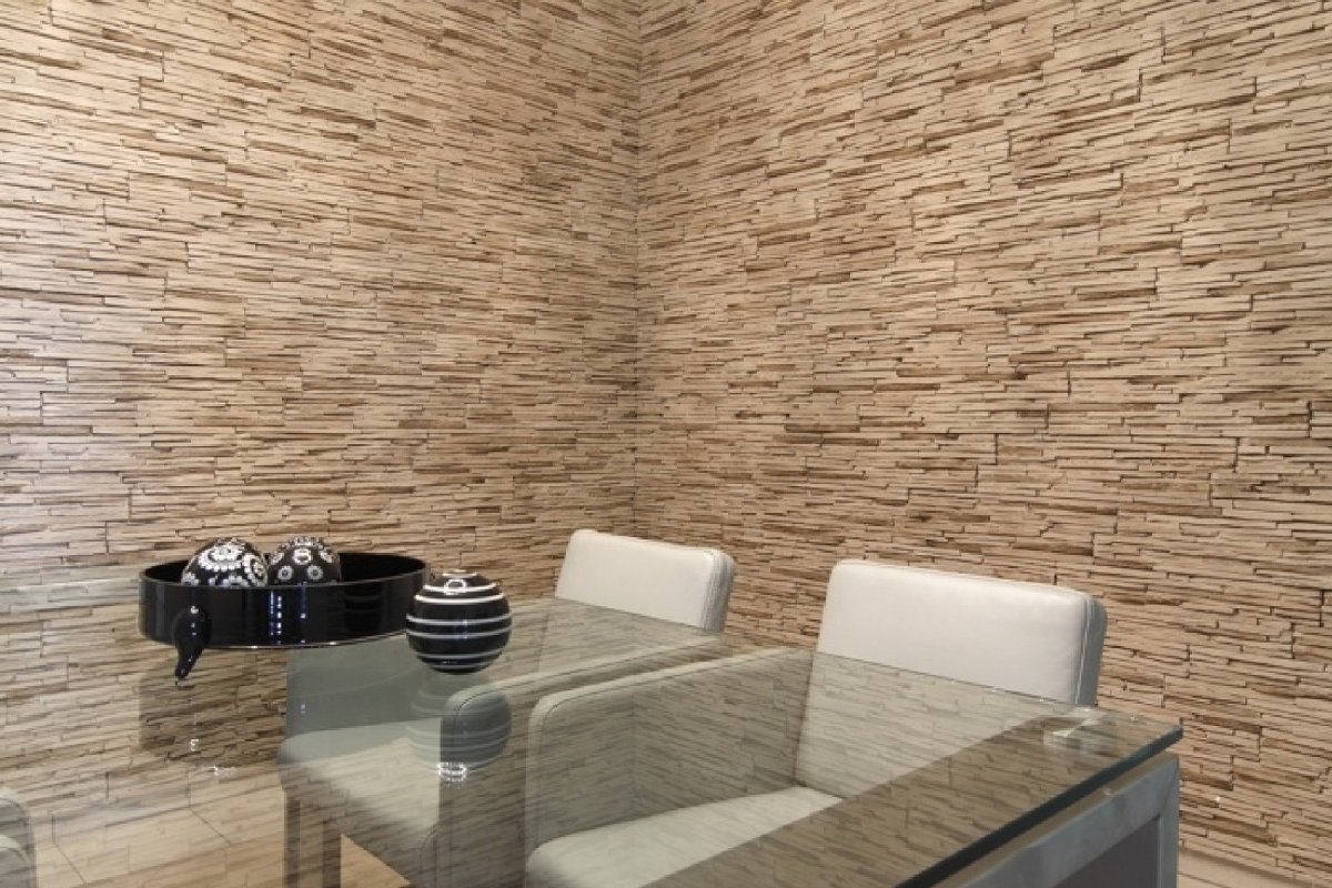 Гипсовая плитка под камень для внутренней отделки