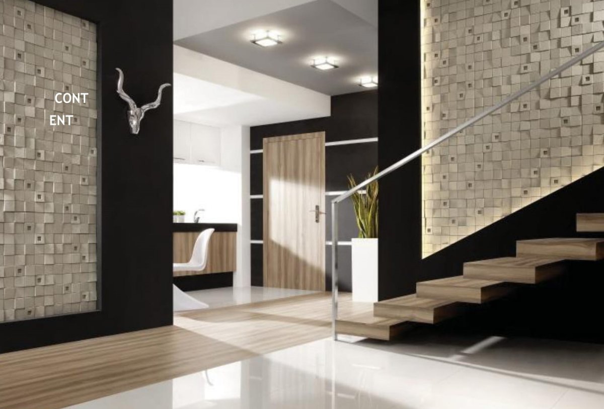 Стеновые панели в интерьере прихожей