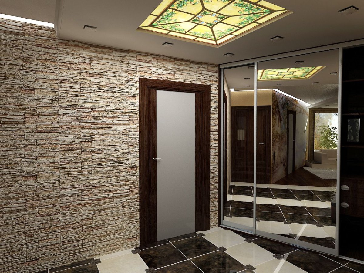 Панели в прихожую на стену