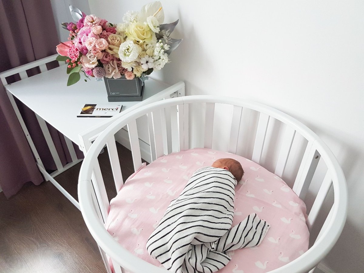 Круглая детская кровать икеа