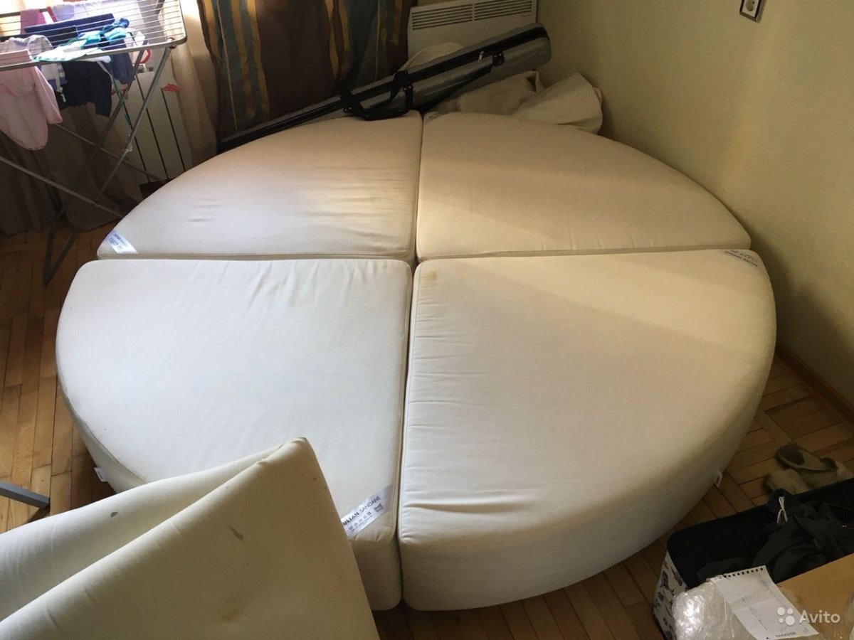 Круглая кровать икеа Султан