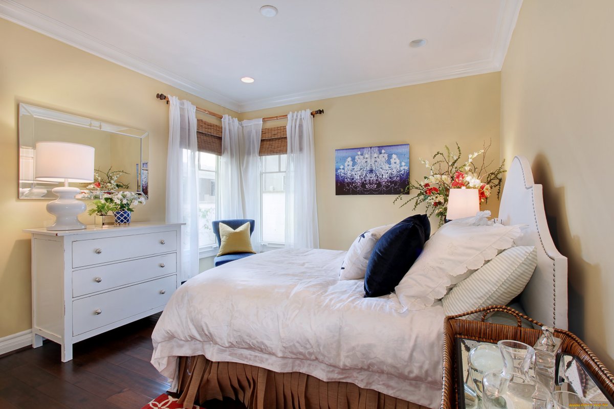 Спальня в средиземноморском стиле