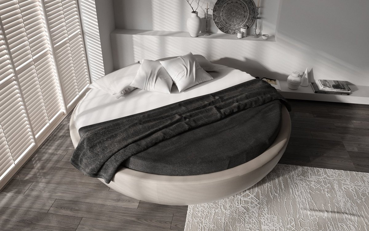 Круглая кровать 190х190