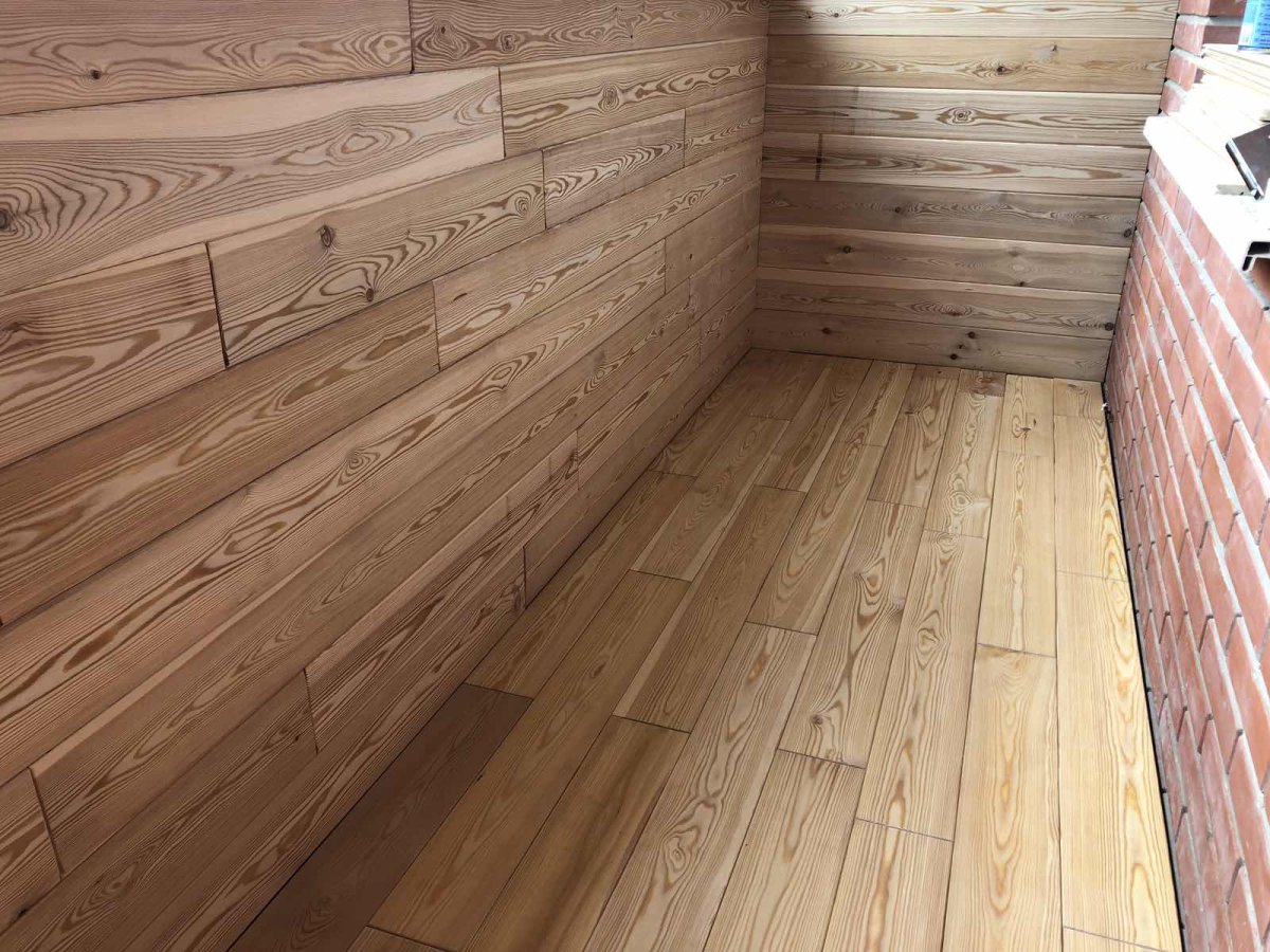 Отделка евровагонкой