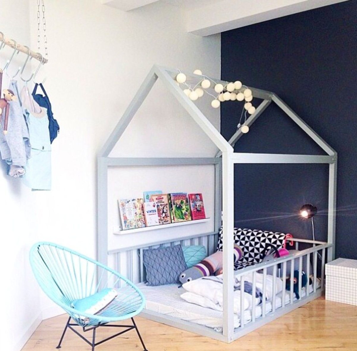 Кровать домик для мальчика