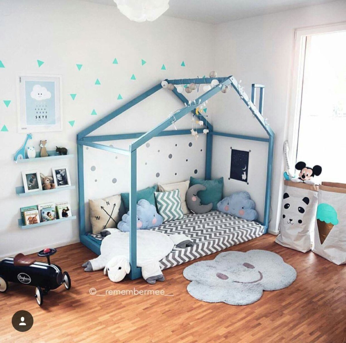 Детская в скандинавском стиле