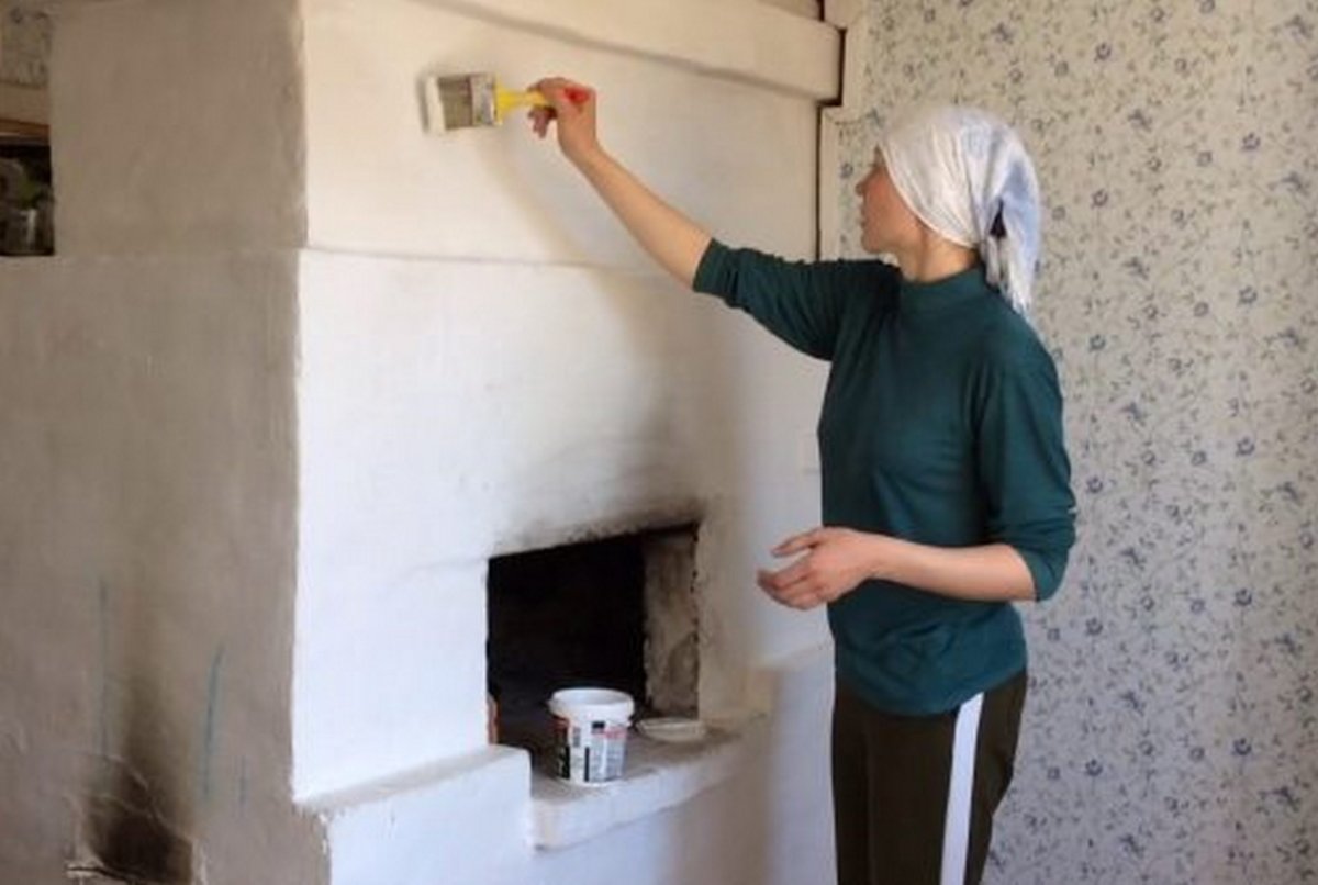 Декоративная штукатурка для печей и каминов