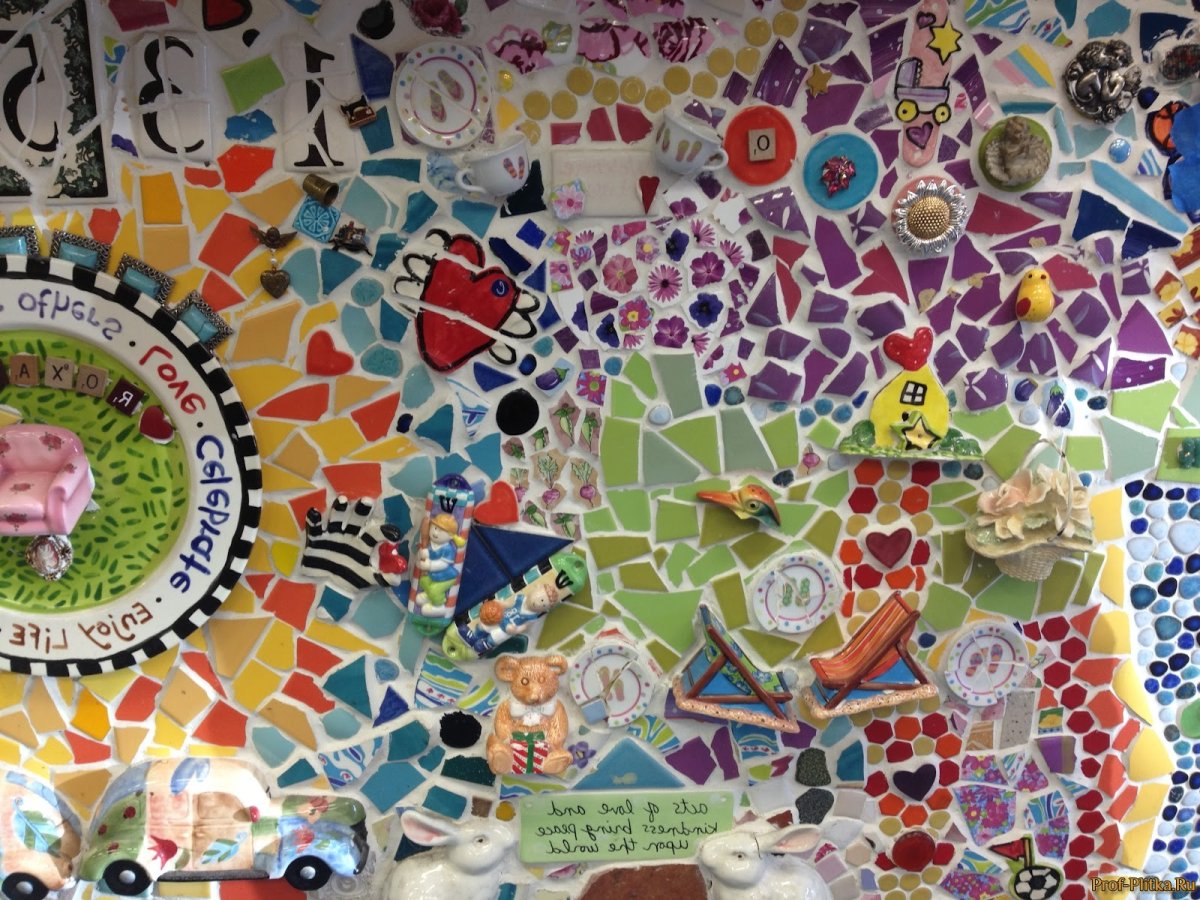 Тренкадис техника мозаика из осколков