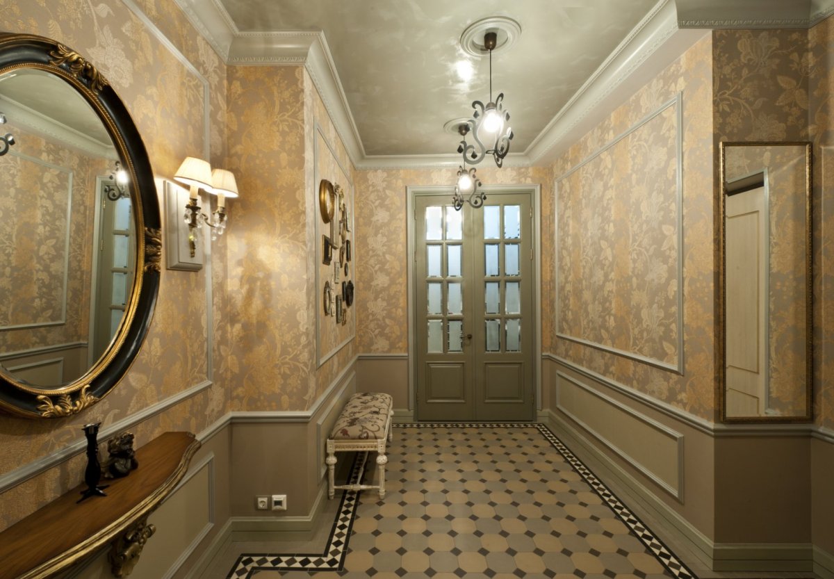 Плитка в узкую прихожую