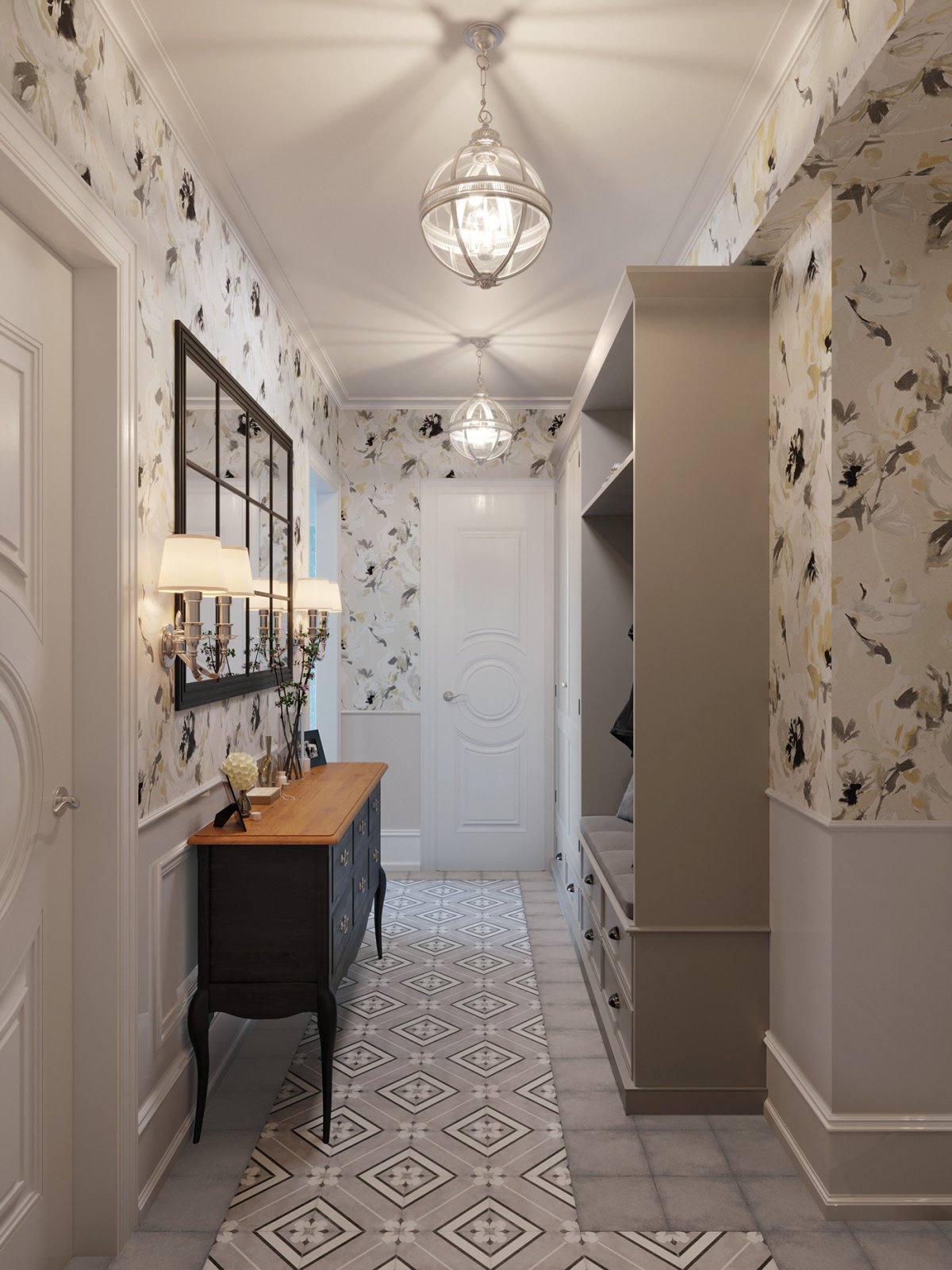 Прихожая в сталинке