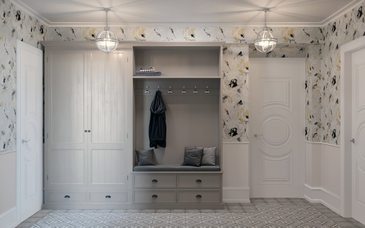 Прихожая в сталинке