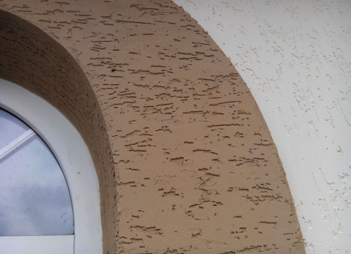 Силиконовая штукатурка короед