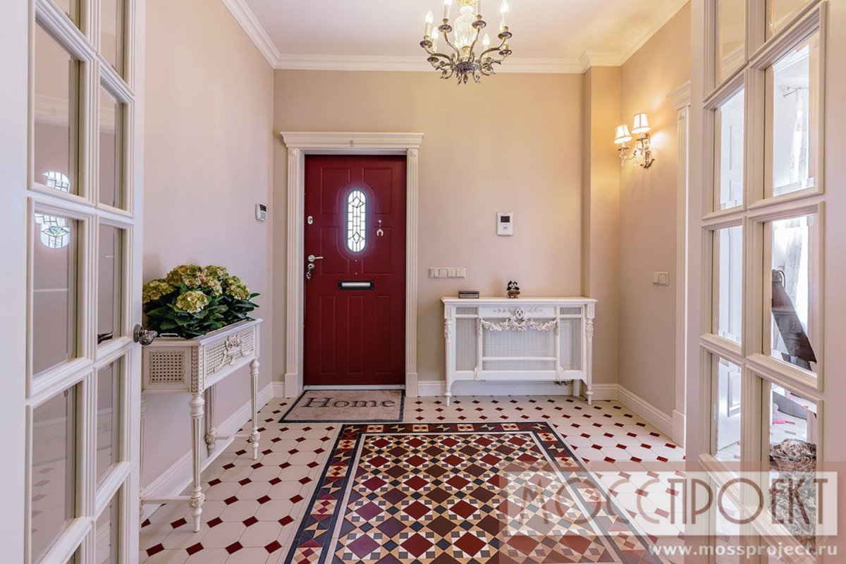 Прихожая в хрущевке в стиле Прованс