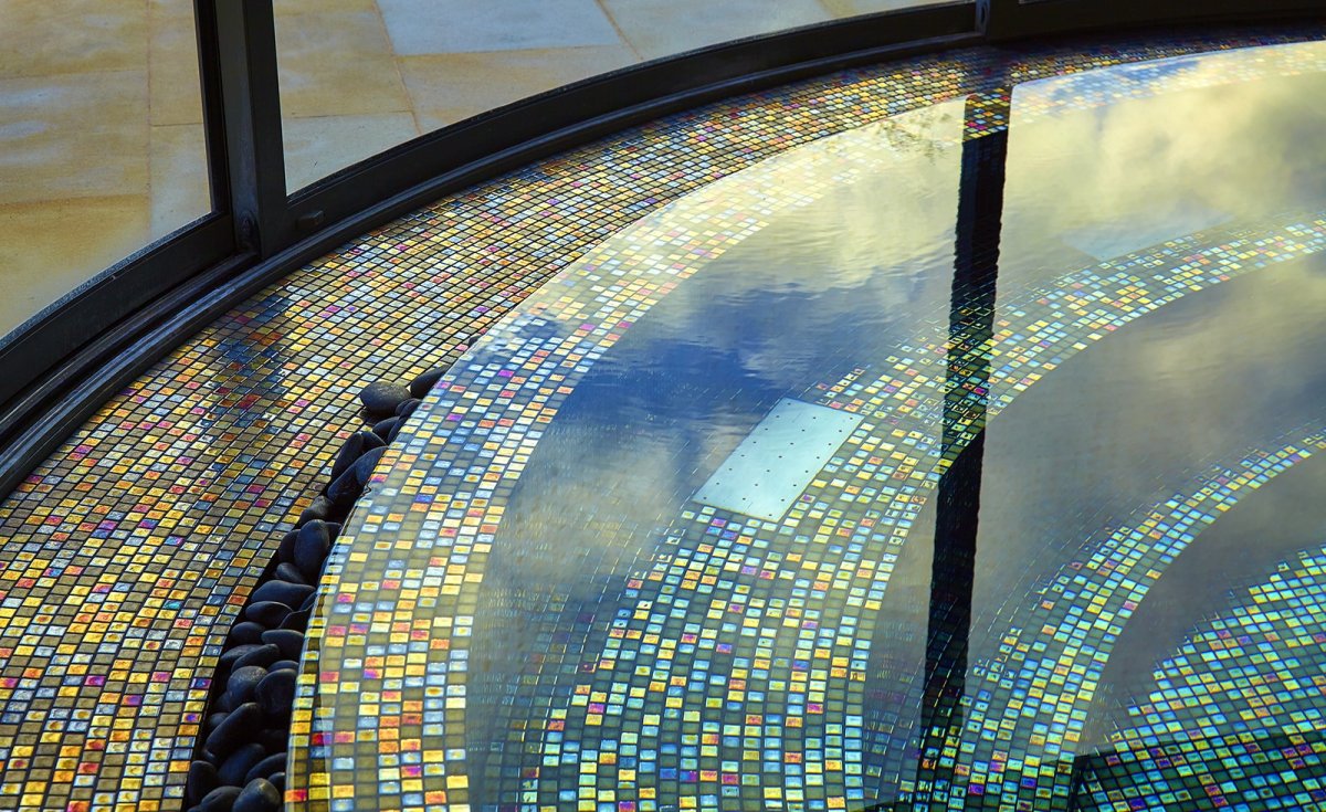 Коврово-мозаичная плитка