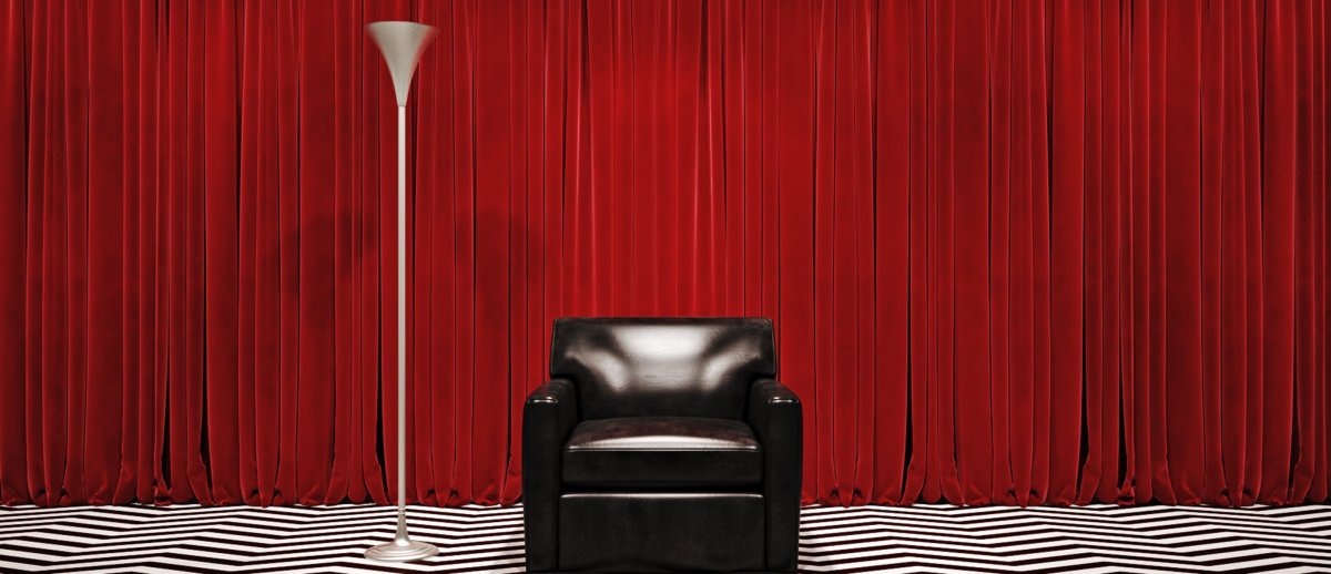 Линч Твин пикс занавес