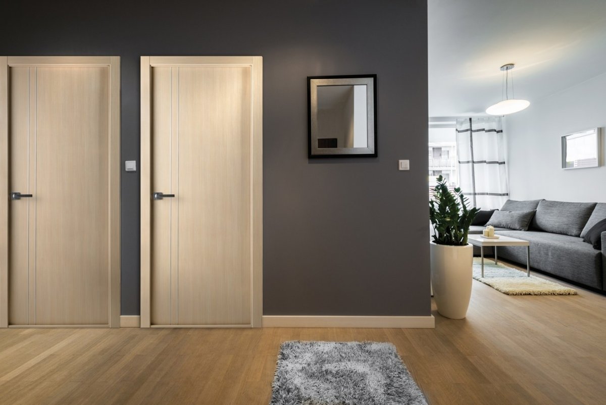 Полотно дверное глухое 60x200 см