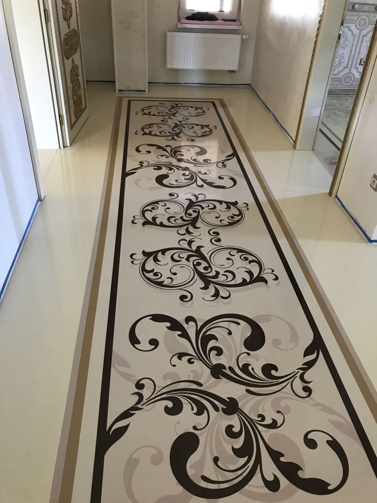 Плитка с орнаментом в прихожую