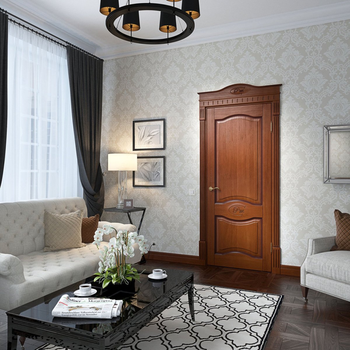 Bafa двери Bianca в интерьере