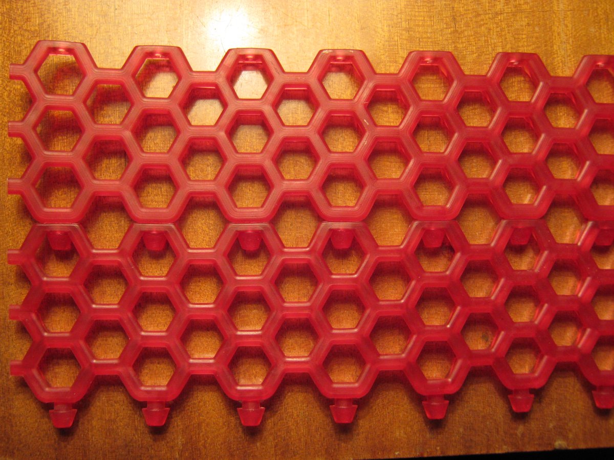 Коврик из шестиугольников