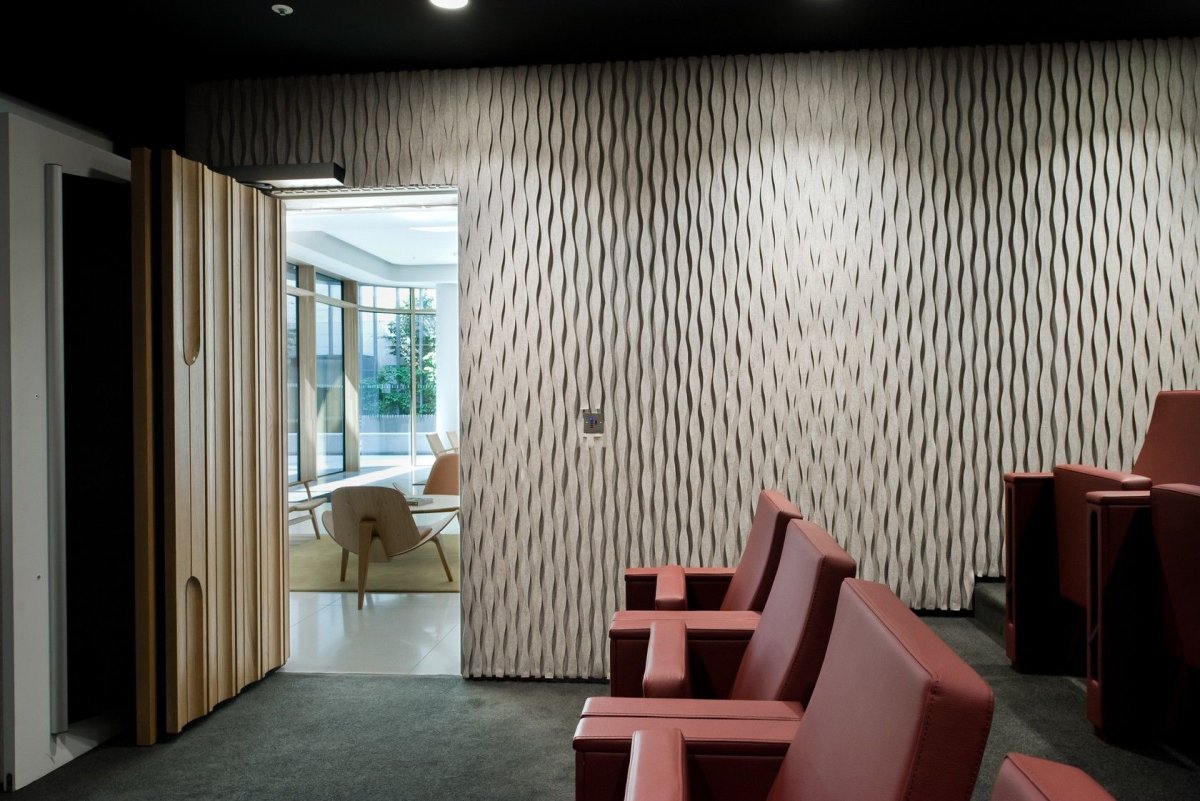 Акустические панели в интерьере