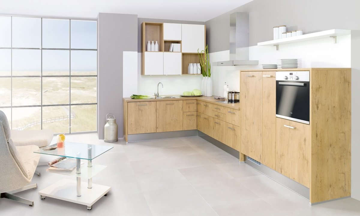 Кухня с нижними шкафами