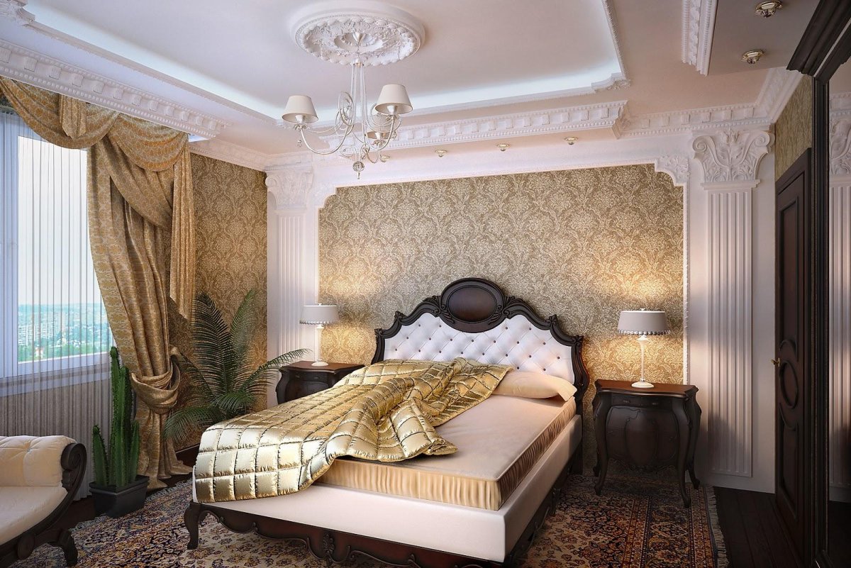 Спальня в классическом стиле