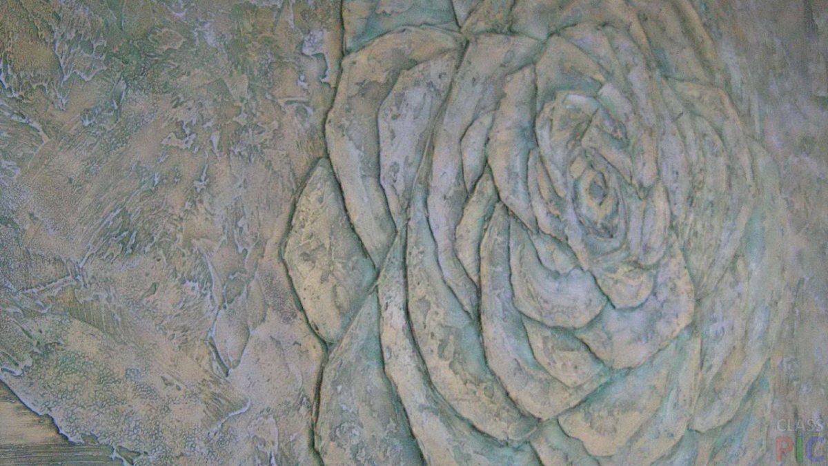 Венецианская штукатурка короед