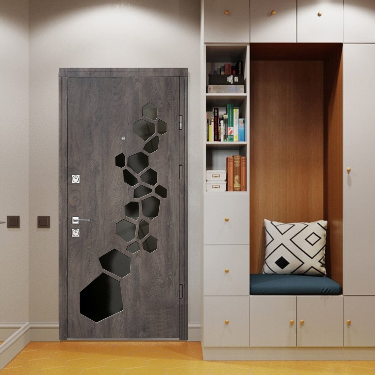 Отделка арки декоративным камнем