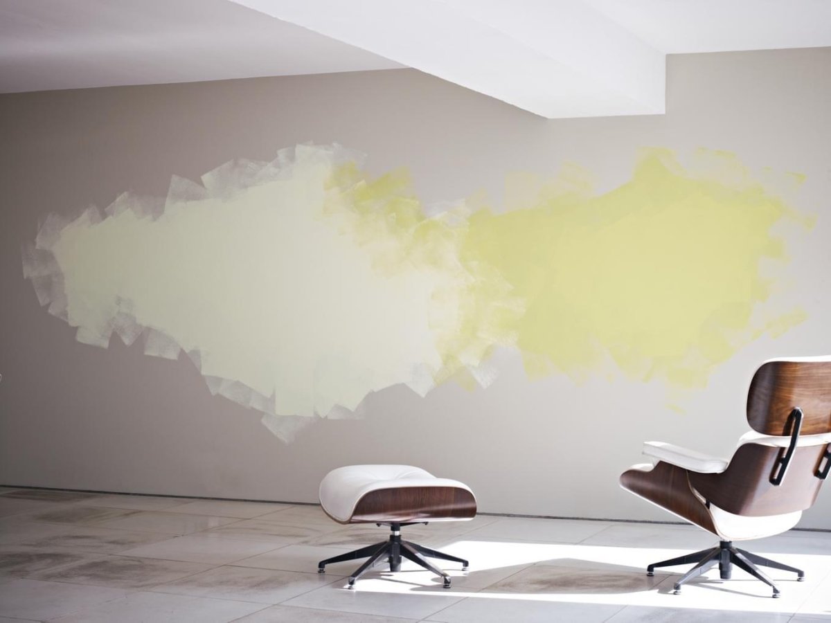 Необычная покраска стен