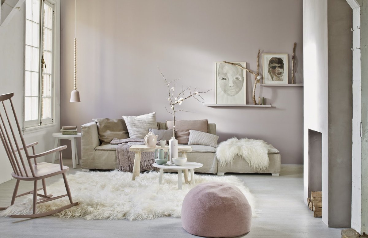 Стены Покрашенные краской в квартире