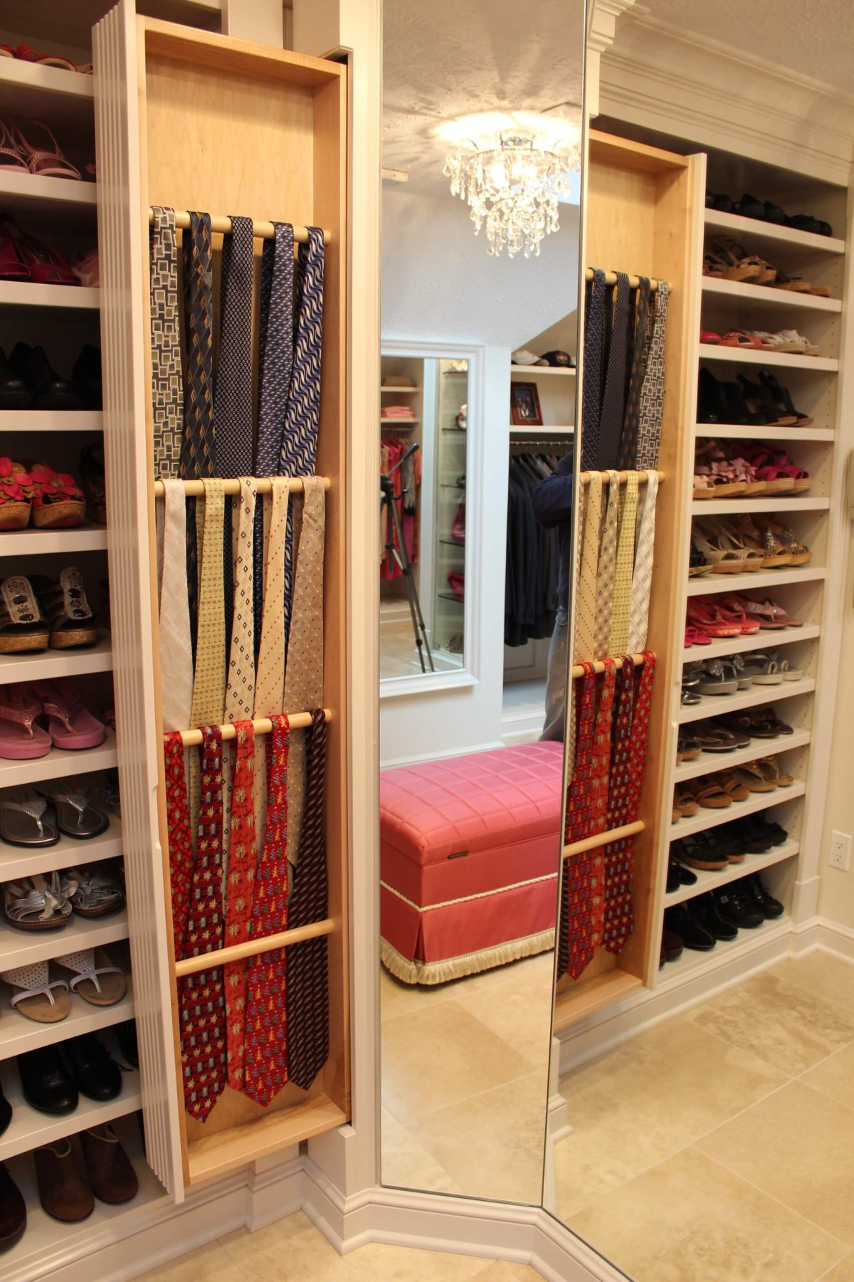 Рейлинги для гардеробной