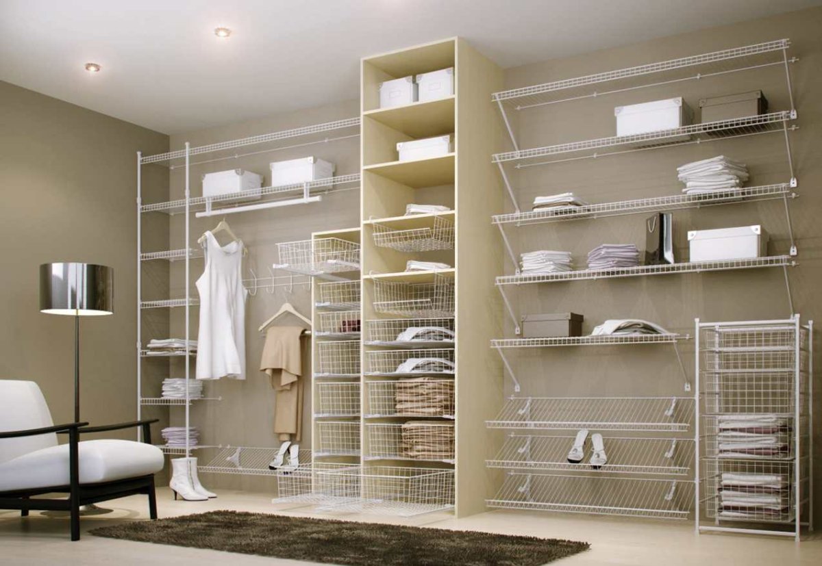Современная гардеробная