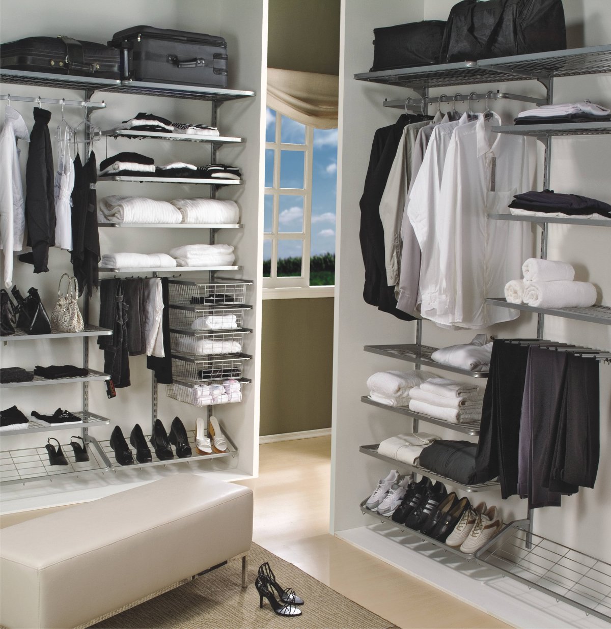 Гардеробная система аристо черная