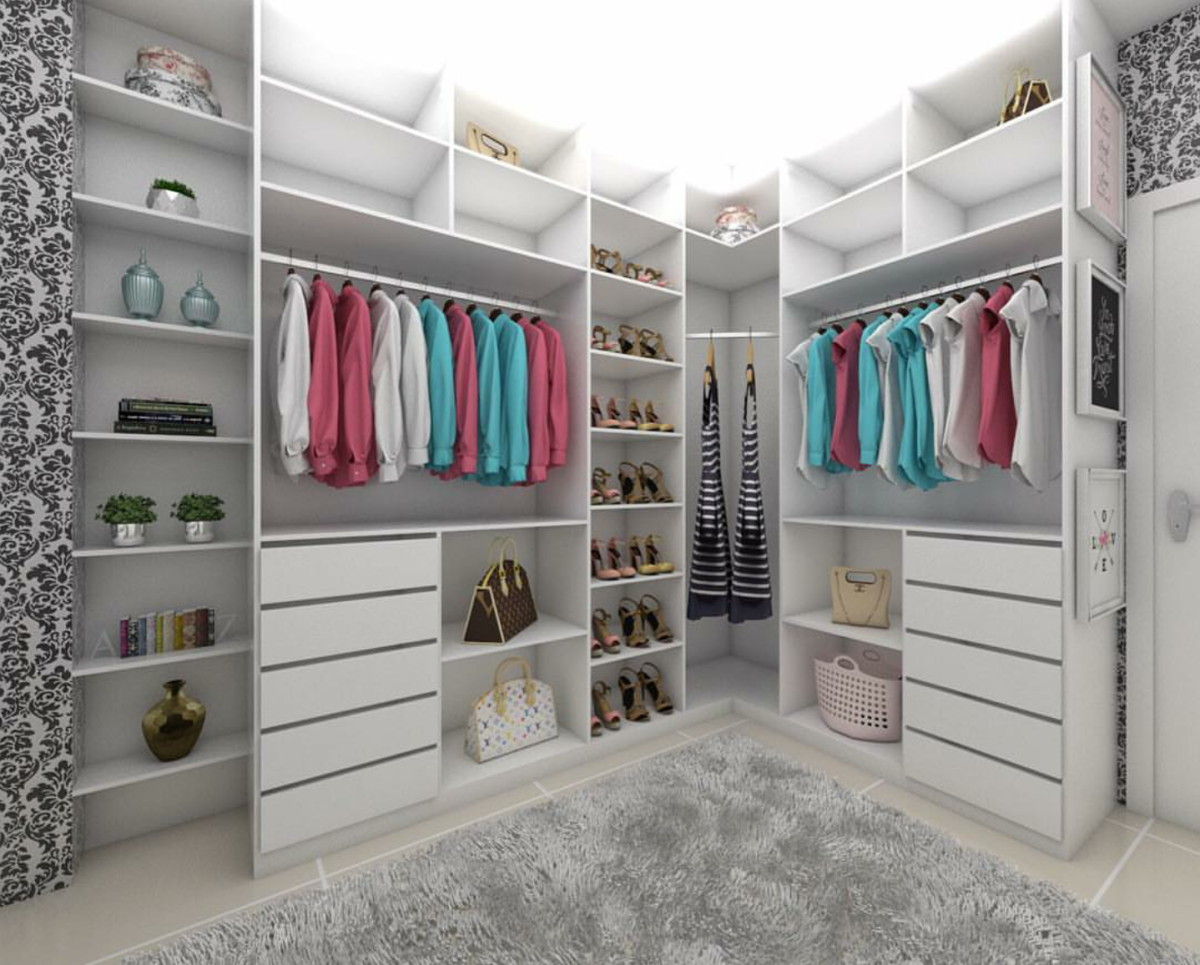 Стильные гардеробные комнаты
