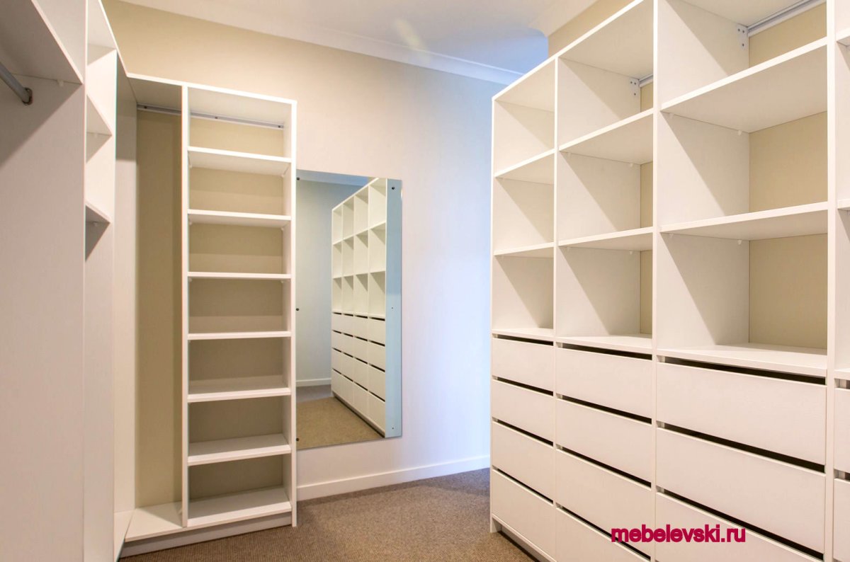 Стеллажи для гардероба