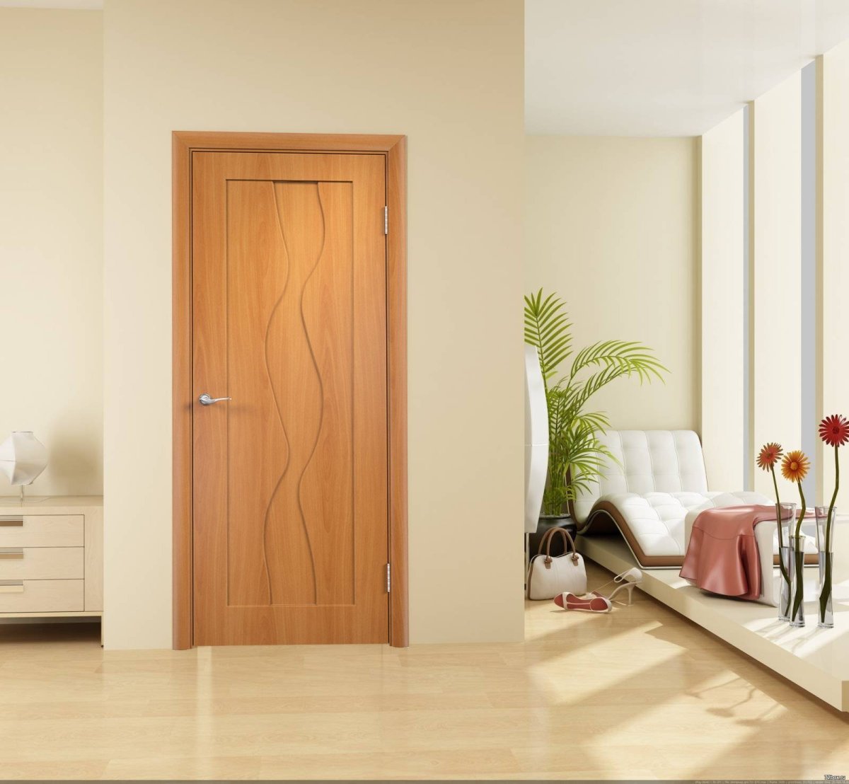 Цвет пола в маленькой квартире