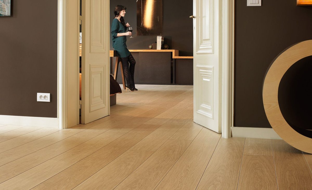 Ламинат Haro Tritty 100 дуб античный серый 526671