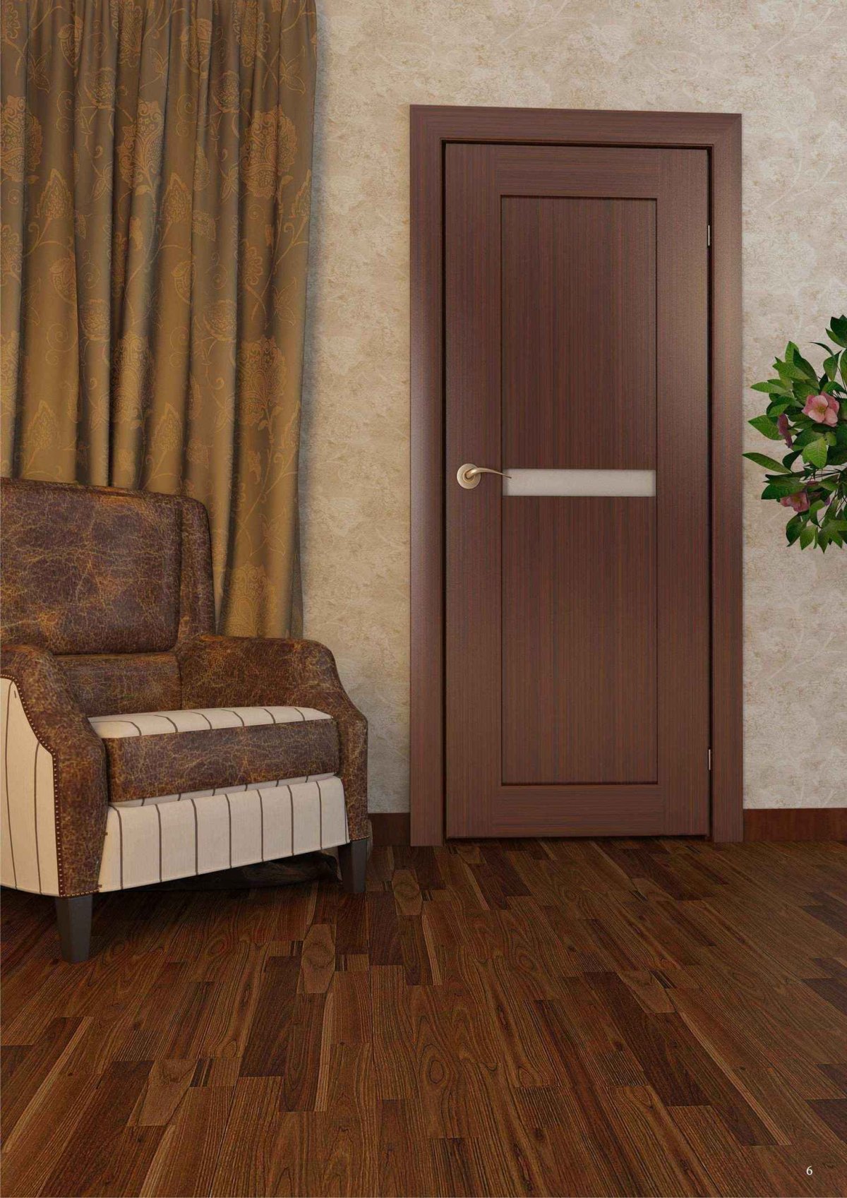 Экошпон двери Миланский орех