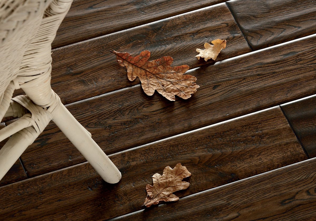 Массивная доска Floor Wood дуб антик