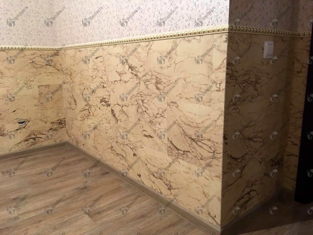 Гибкий камень в хрущевке