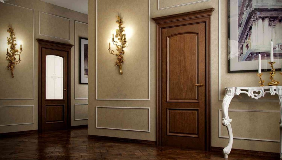 Отделка дверного проема