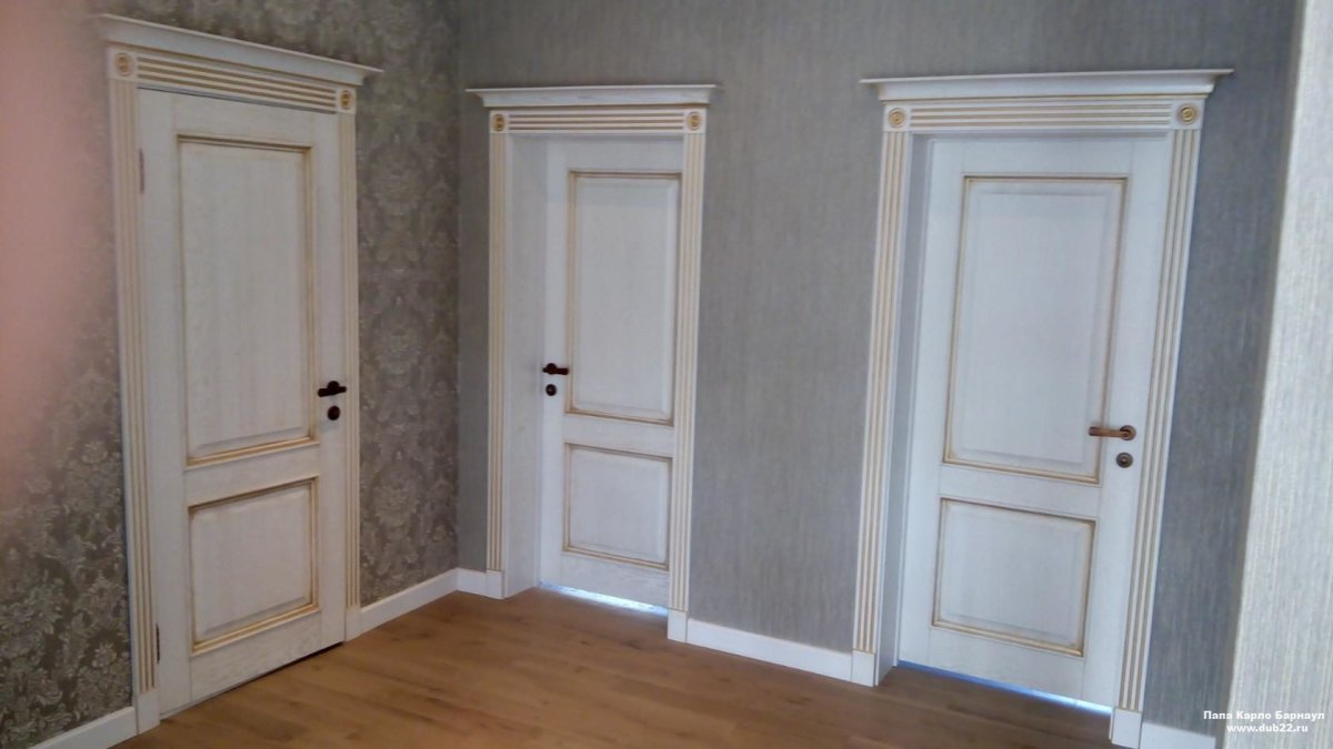 Дверь белая классика