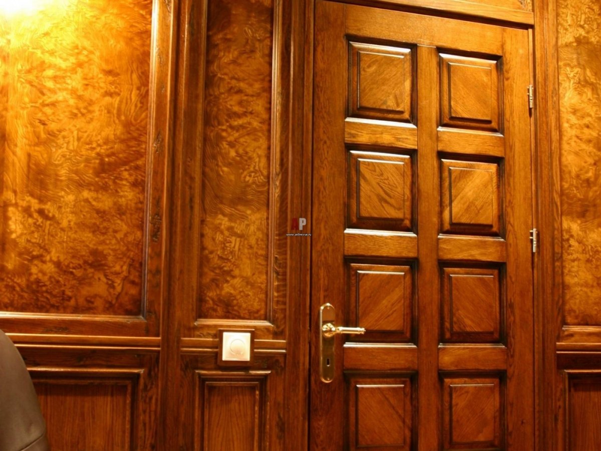 Стеновые панели из массива