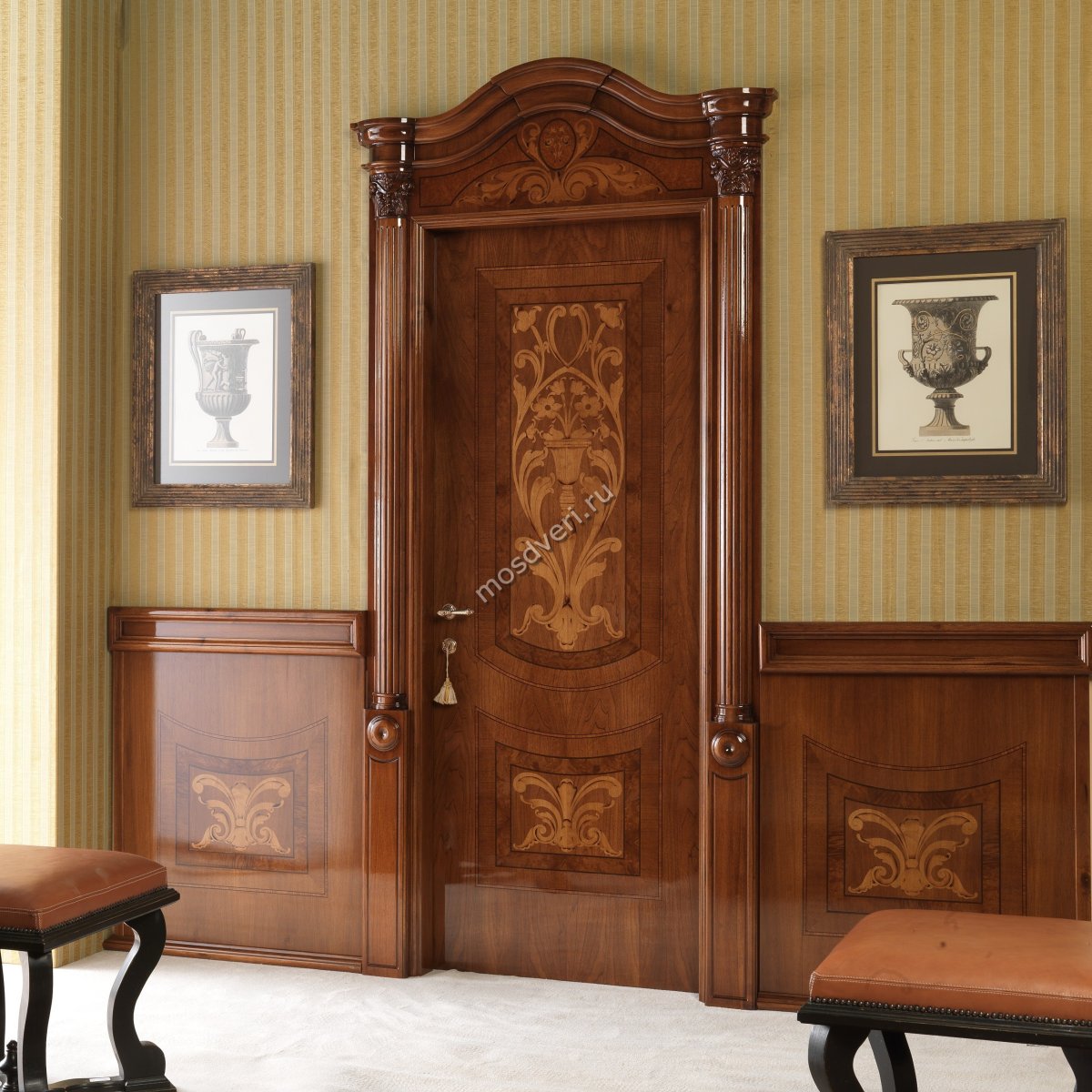 Двери деревянные межкомнатные натуральное дерево