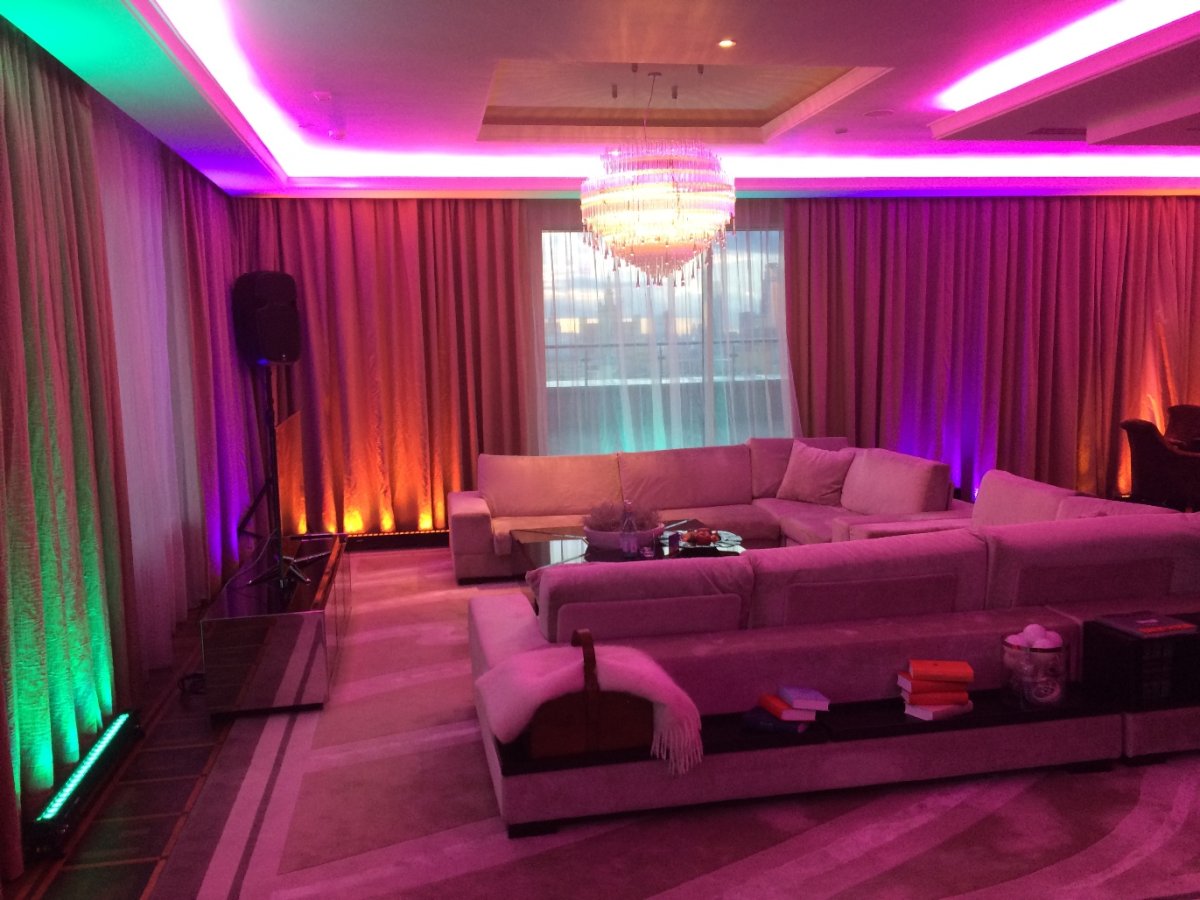 RGB подсветка для комнаты