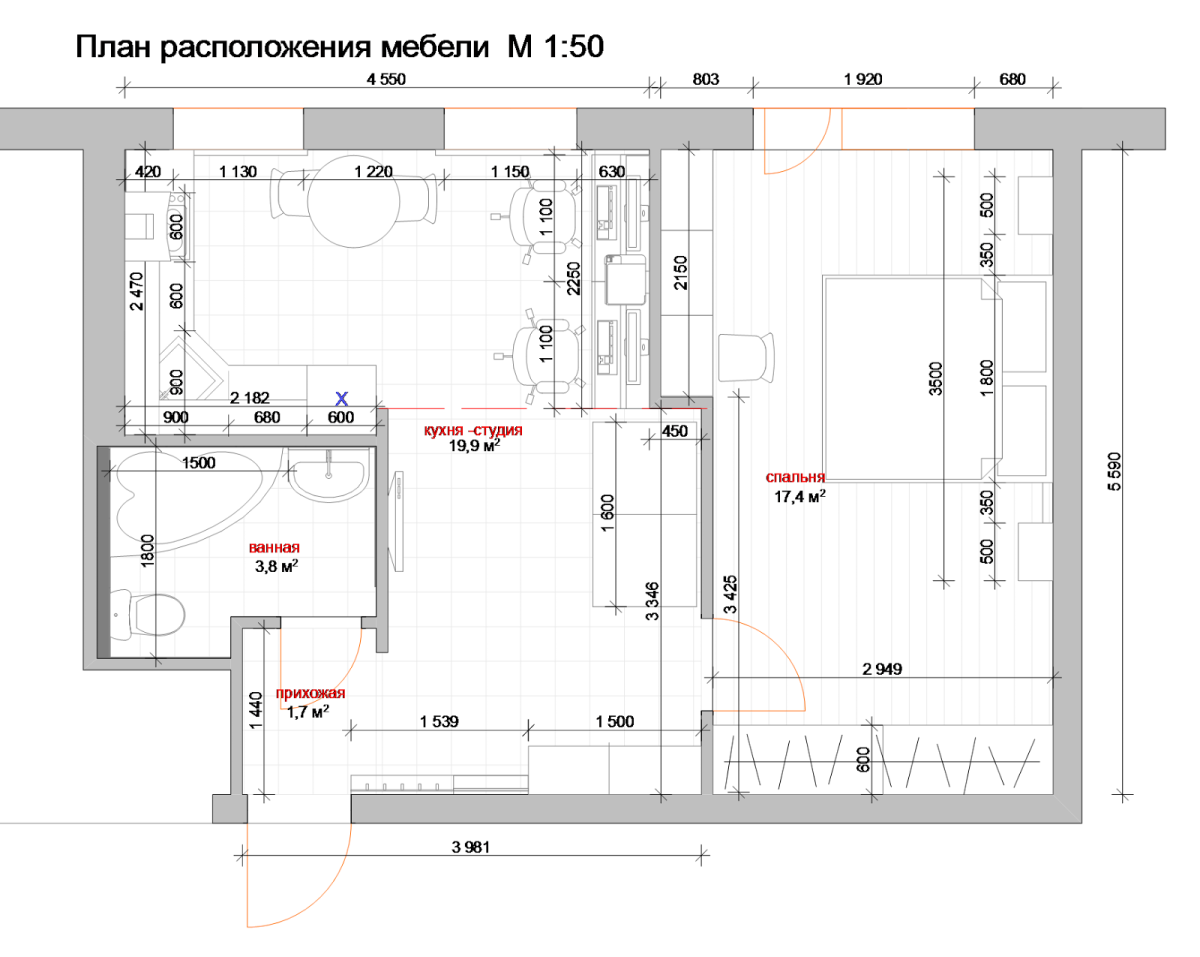 Высота розеток и выключателей в спальне