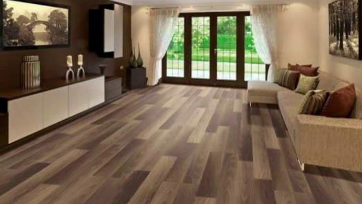 Сочетание разных цветов ламината